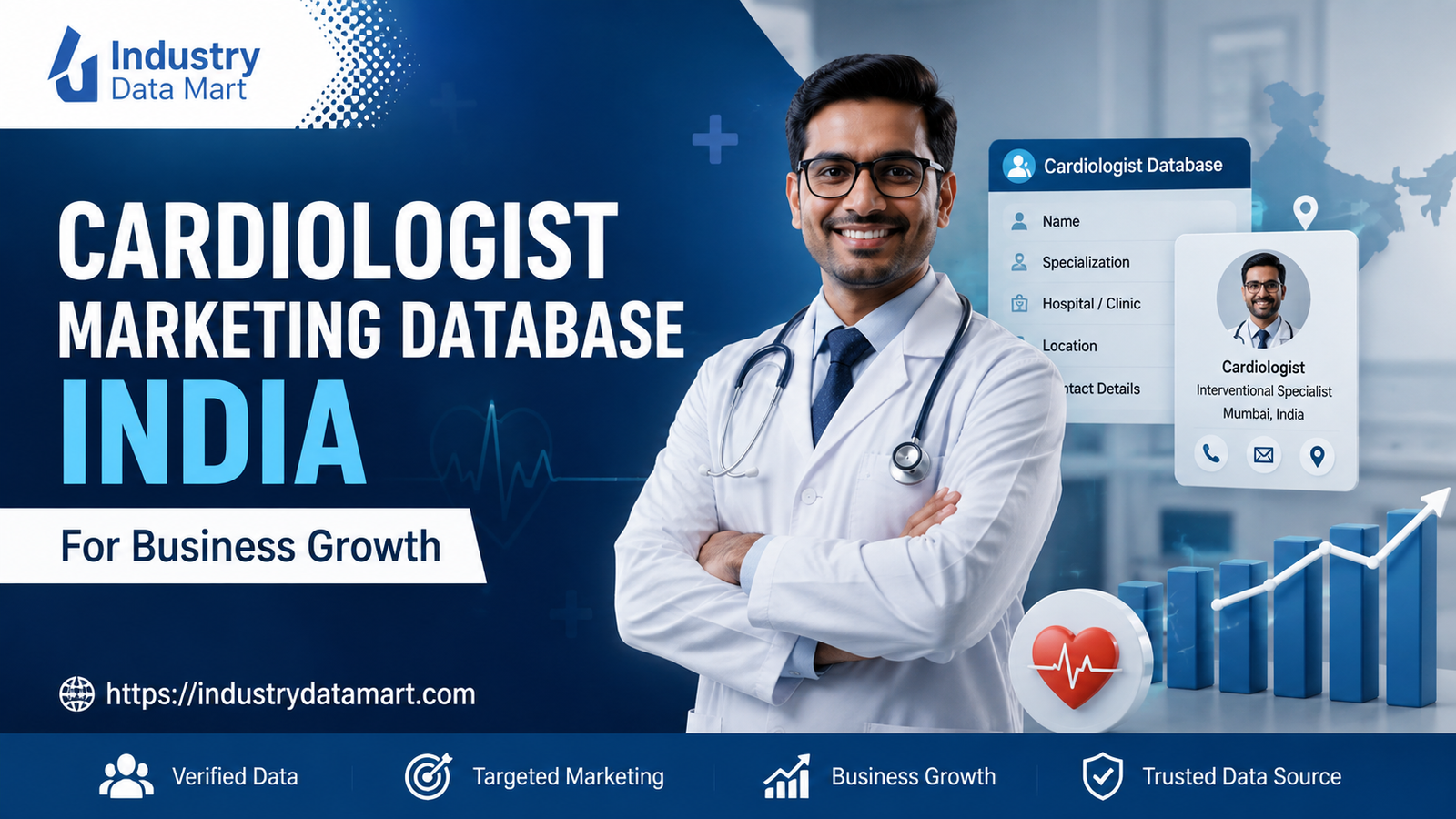 Cardiologist Marketing Database India for Business Growth