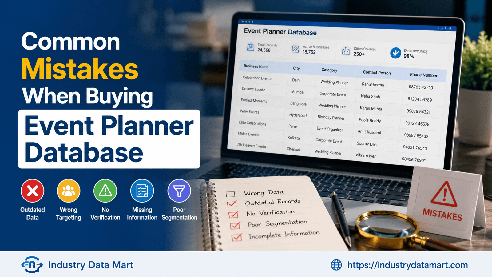 Common Mistakes When Buying Event Planner Databases