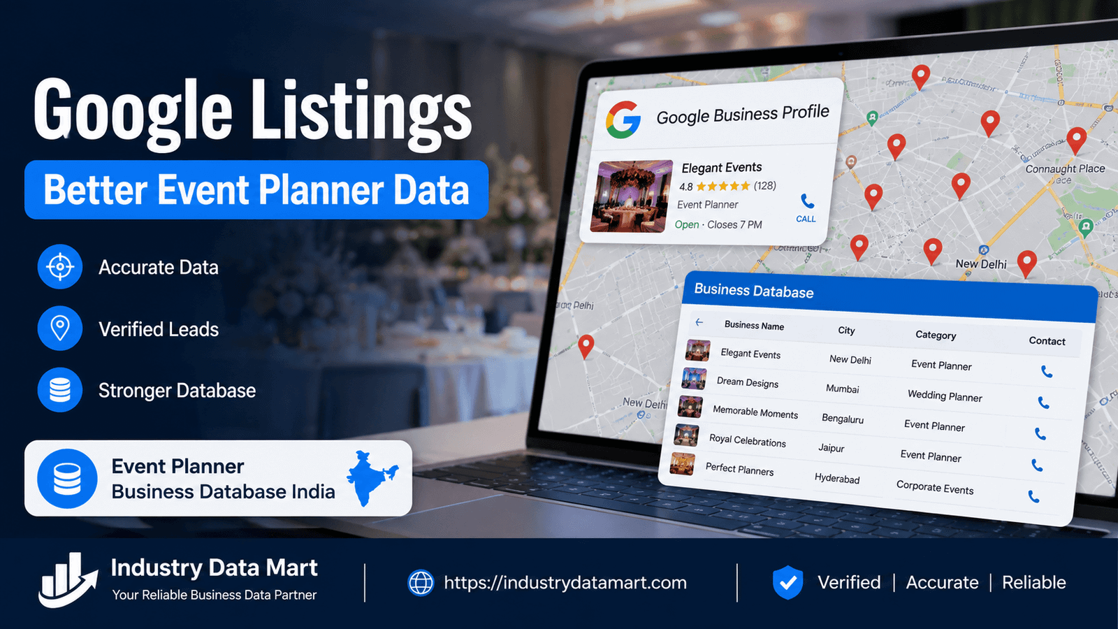 How Google Business Listings Improve Event Planner Data