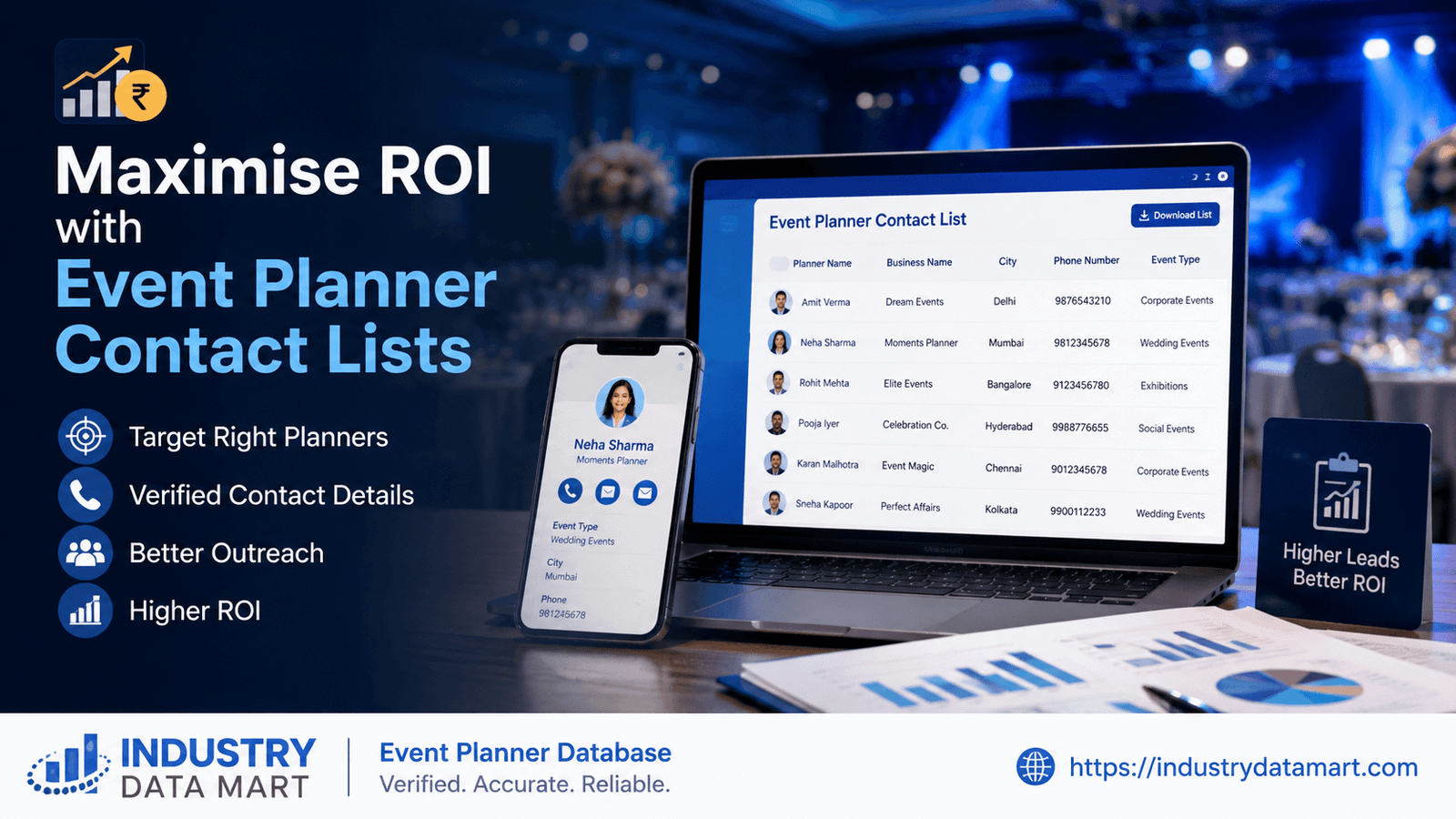How to Maximise ROI with Event Planner Contact Lists
