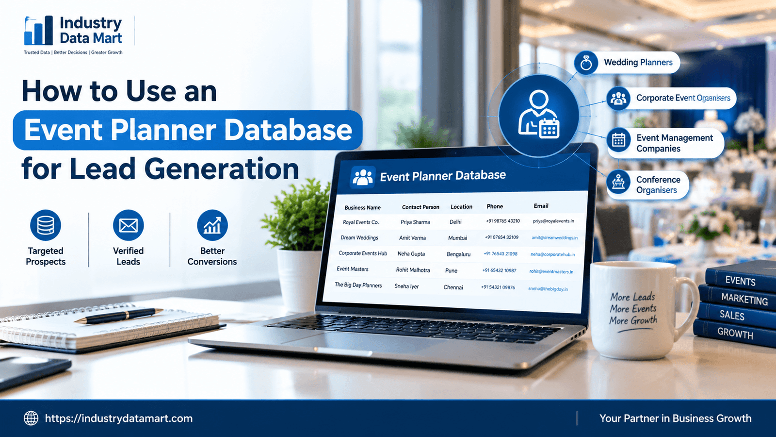 How to Use an Event Planner Database for Lead Generation