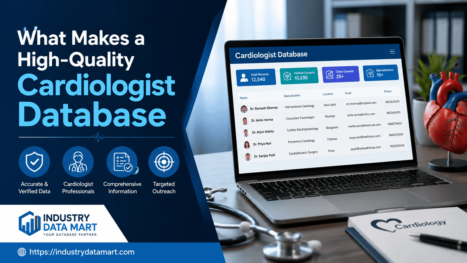 What Makes a High-Quality Cardiologist Database