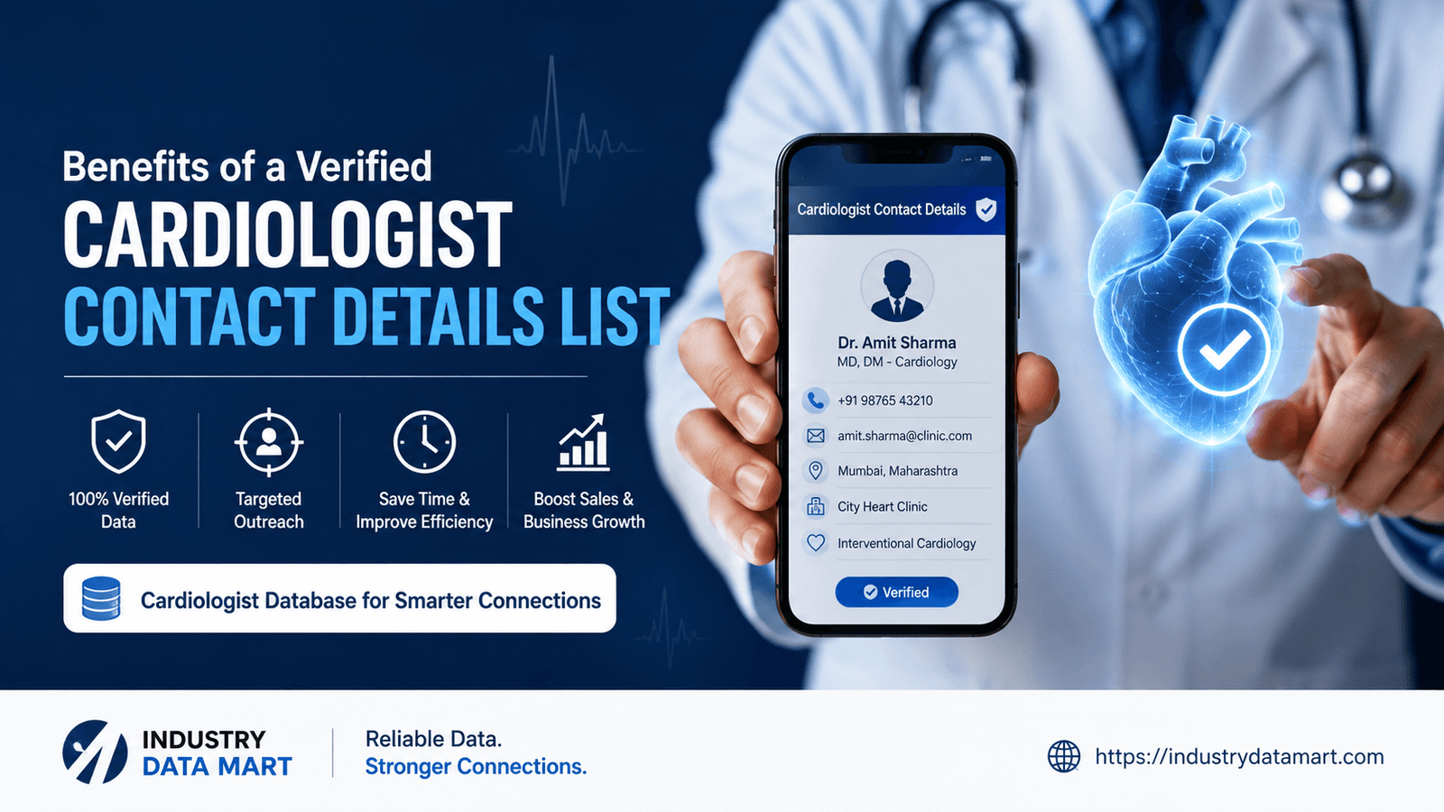 Benefits of a Verified Cardiologist Contact Details List