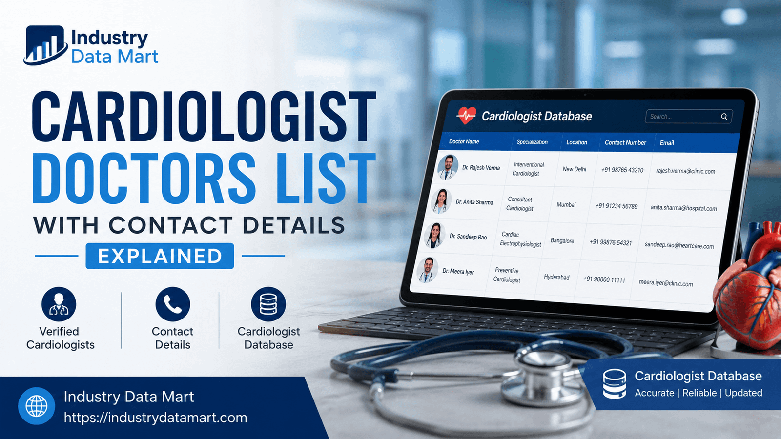 Cardiologist Doctors List with Contact Details Explained