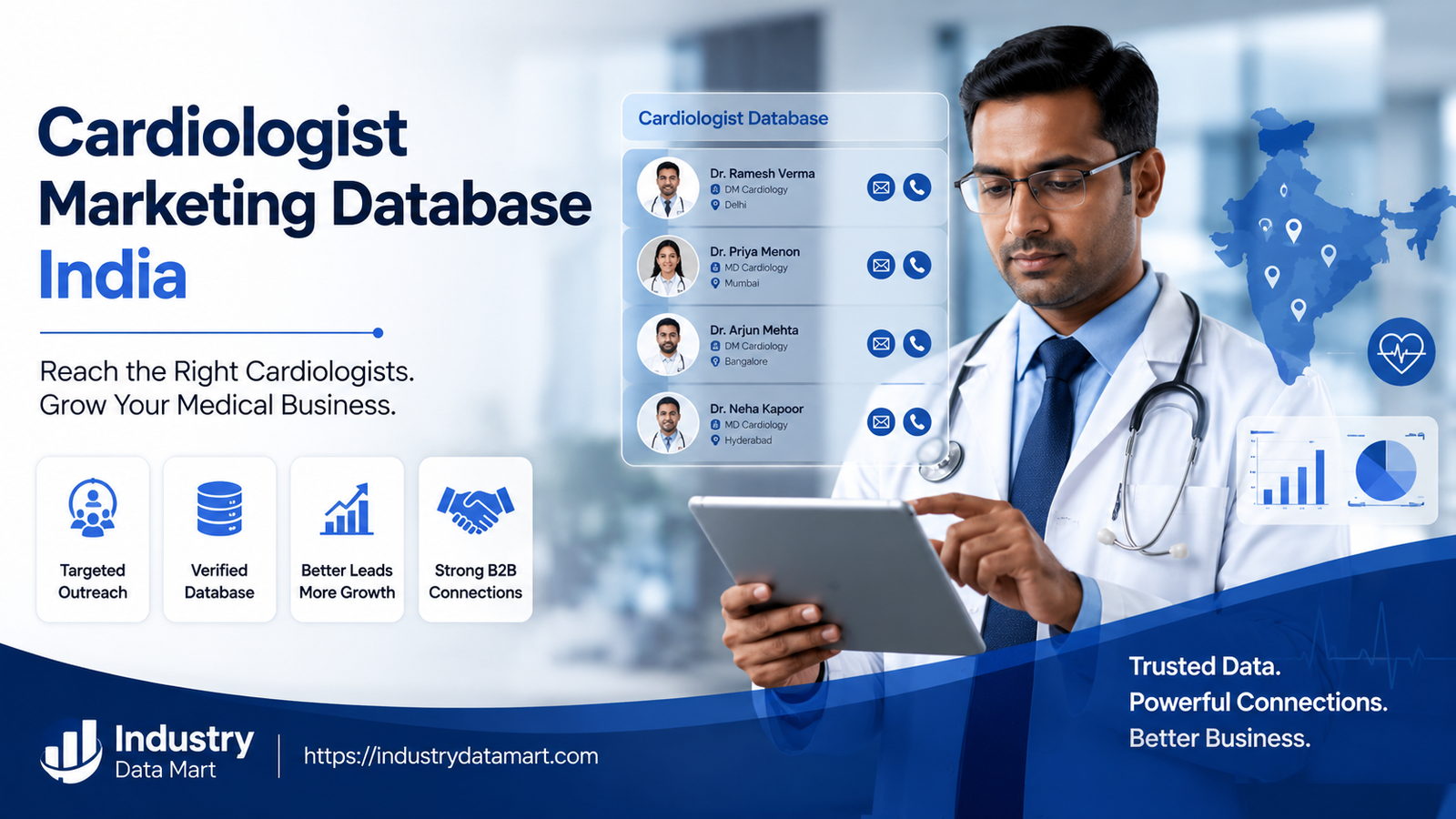 Cardiologist Marketing Database for Medical Businesses