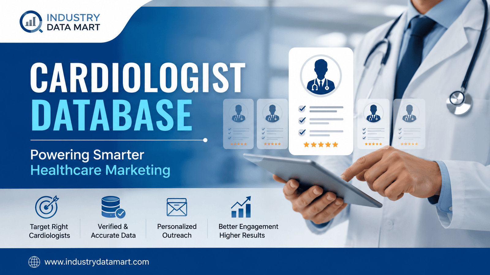 How a Cardiologist Database Supports Healthcare Marketing
