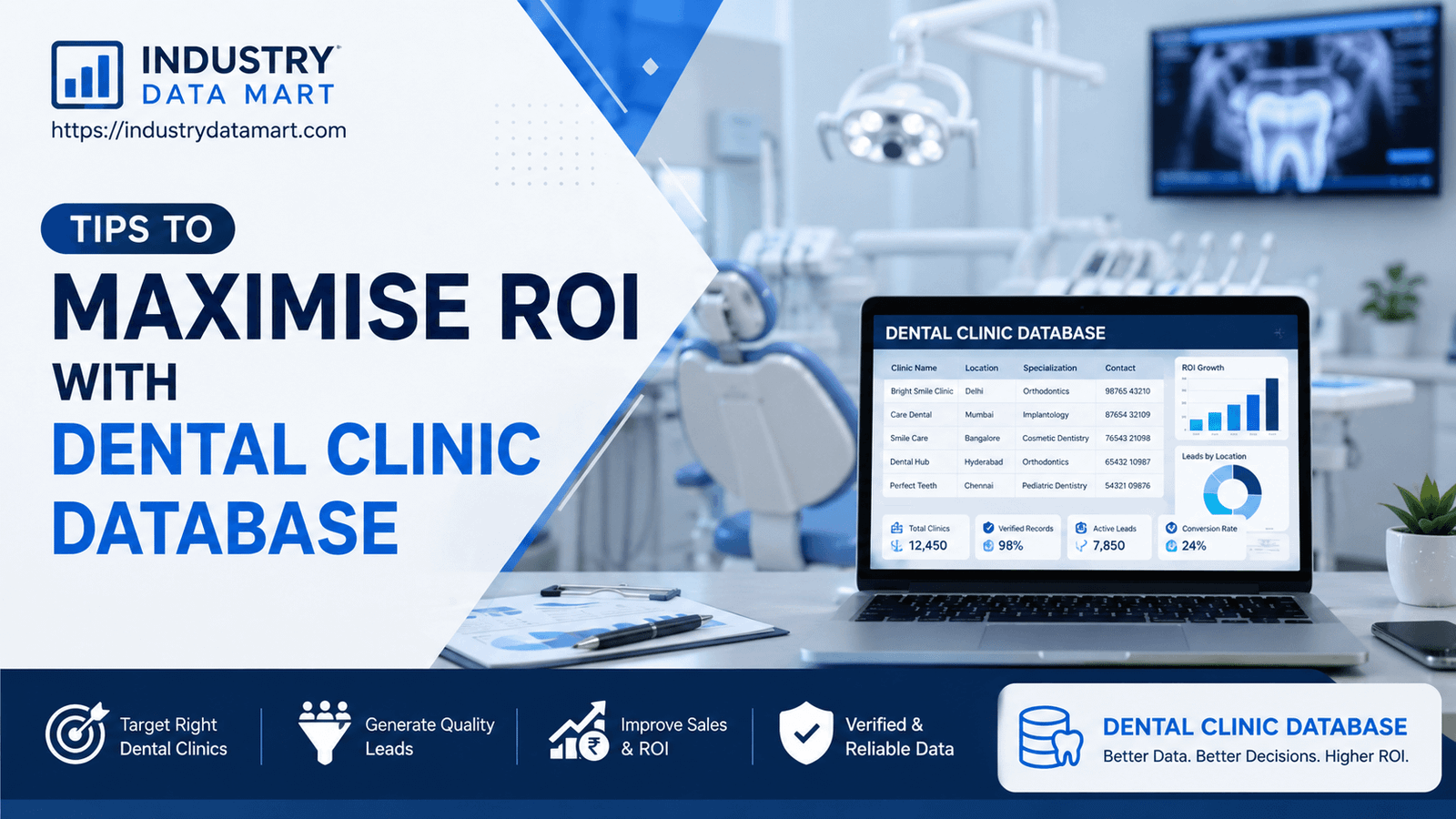 Tips to Maximise ROI with a Dental Clinic Database