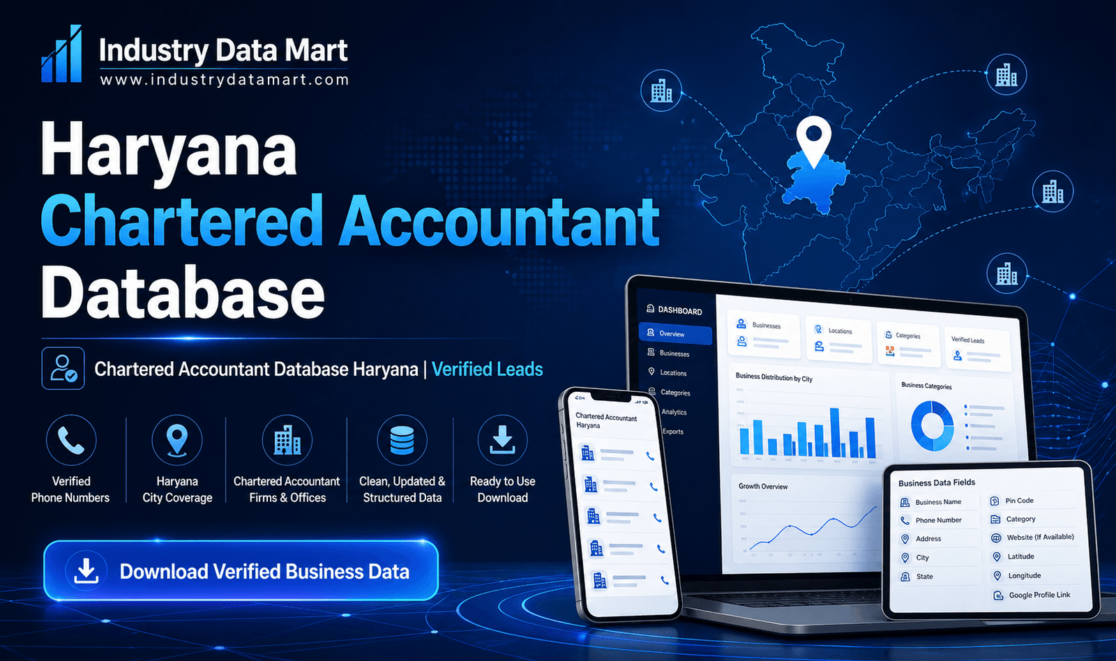 Chartered Accountant Database Haryana | Verified Leads
