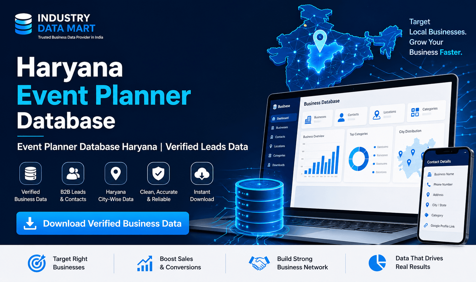 Event Planner Database Haryana | Verified Leads Data