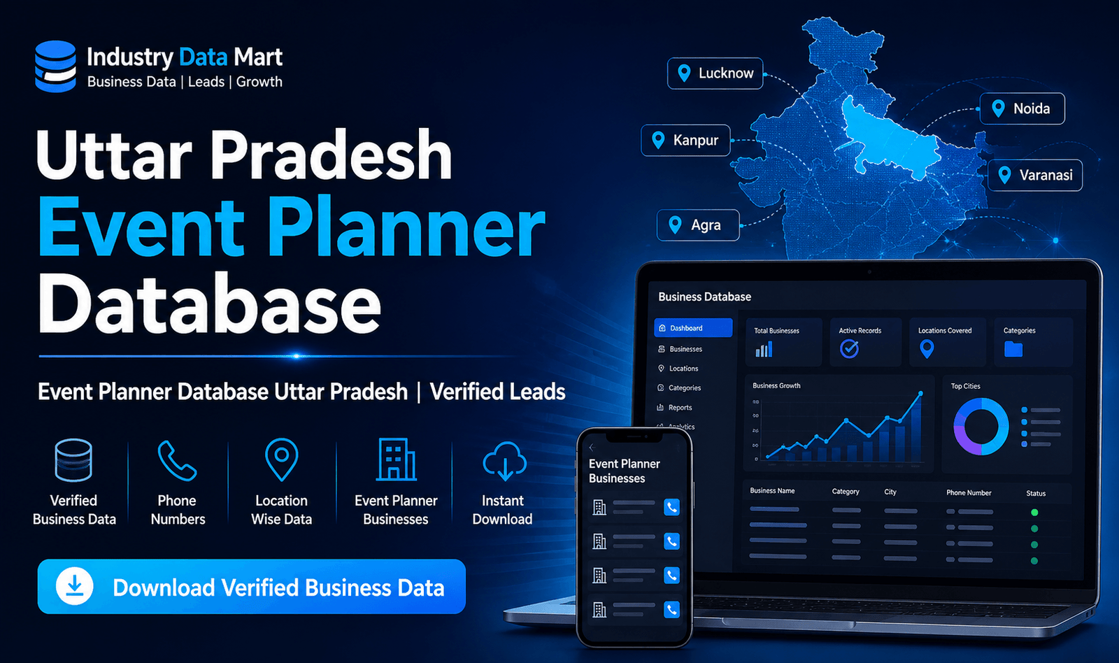Event Planner Database Uttar Pradesh | Verified Leads