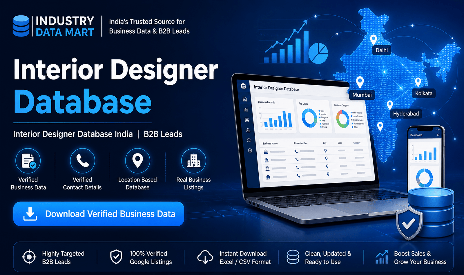 Interior Designer Database India | B2B Leads