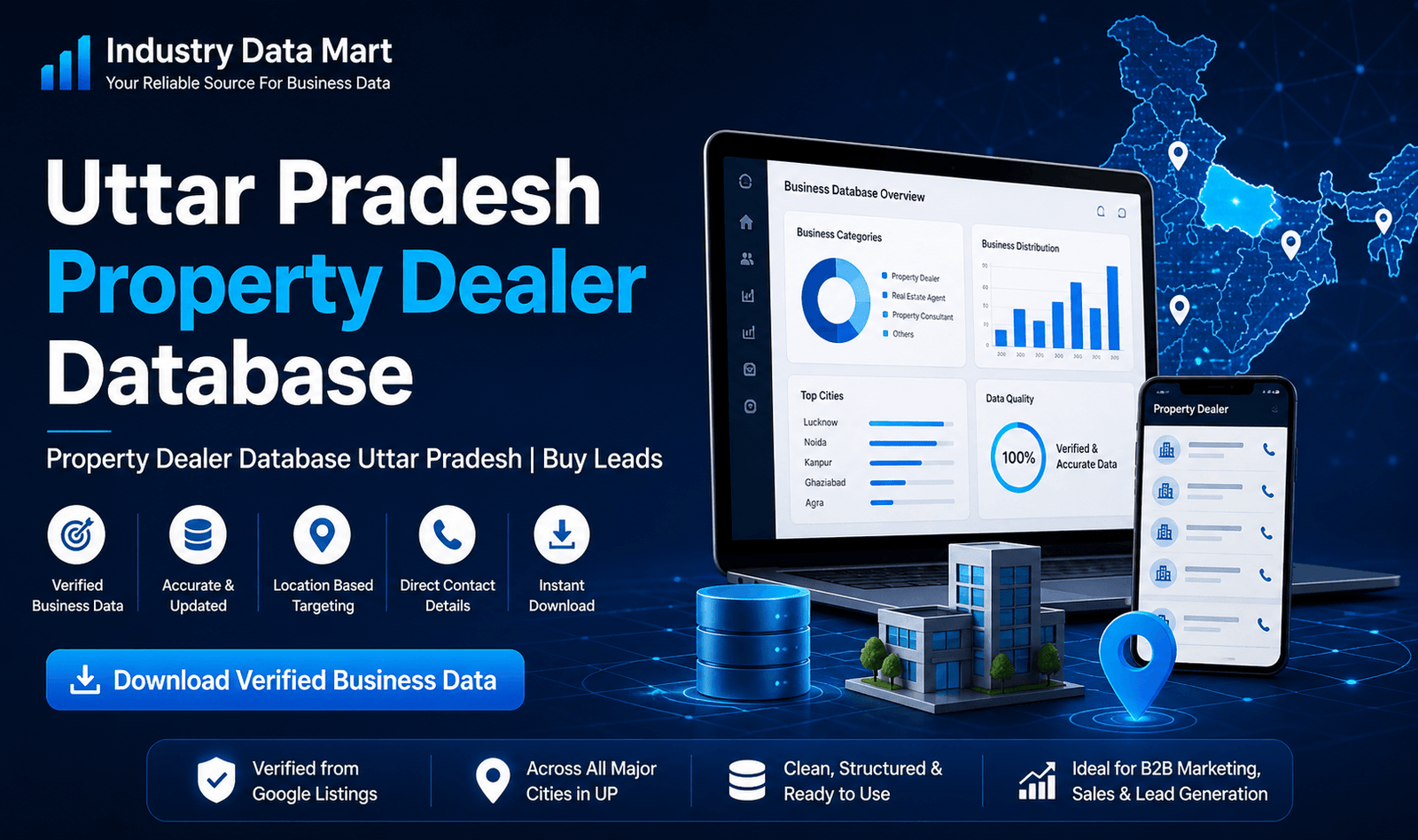 Property Dealer Database Uttar Pradesh | Buy Leads